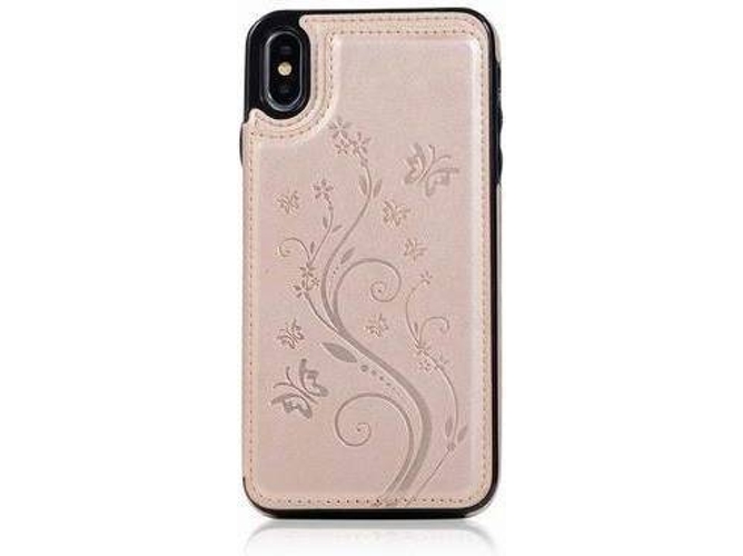 Funda iPhone XS Max WISETONY Yixin-120 Dorado
