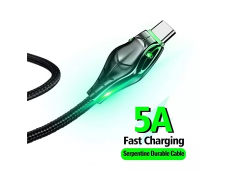 Cable Datos Carga Línea Rápida Android Luz