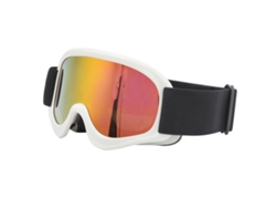 Gafas De Esquí Infantiles Antivaho, Antiviento, Antivaho, De Dos Capas, Con Protección Uv, Blancas.