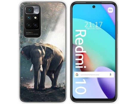 Carcasa Xiaomi Redmi 10 TUMUNDOSMARTPHONE Elefante Multicolor