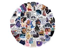 KOFIHETY 60pcs Stickers Acotar para Maleta Patinete Ordenador Botella de Agua Coche Adolescentes Chicos Chicas