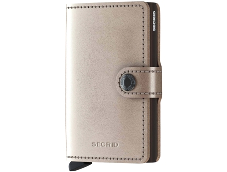 Cartera Miniwallet Metallic Bronze