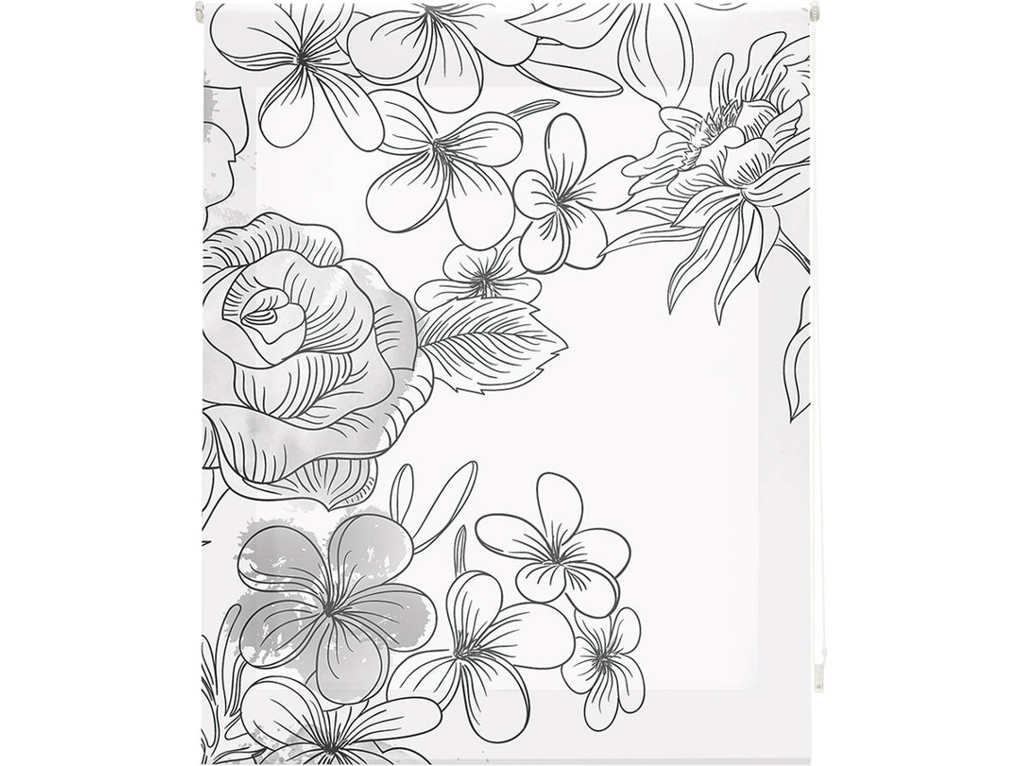 Estor Enrollable HAPPYSTOR Flores 2 Estampado Digital Fantasia E98038 170x250 cm