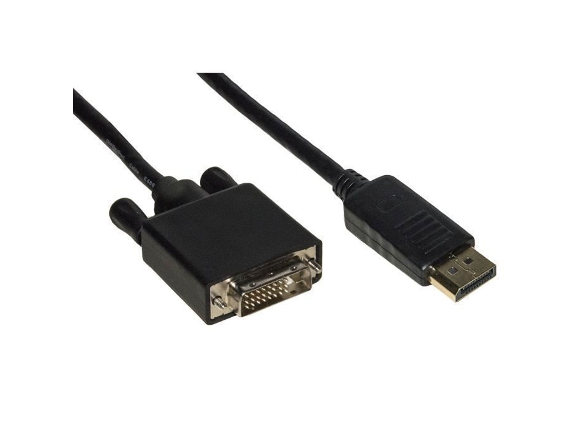 Cable Displayport para Dvi-D LINK ACCESSORI Lkcdpdvi20 Conductores de Cobre Blindados 2M