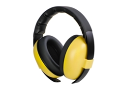 Auriculares Con Cancelación De Ruido Para Niños, Reducción De Ruido De 22 Db, Amarillos, Ajustables, Ligeros, Ideales Para Viajar Y En Avión