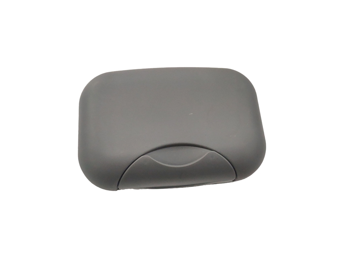 Recipiente De Jabón Portátil Gris Para Viajes, Estuche Y Contenedor De Jabón Portátil