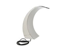 Fuente de cascada de acero inoxidable para piscina con luces LED de colores y rosca G1 1/2