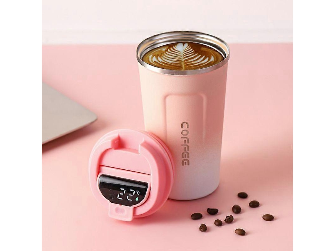 Botella térmica inteligente para café con pantalla LED y temperatura Ly Ebike