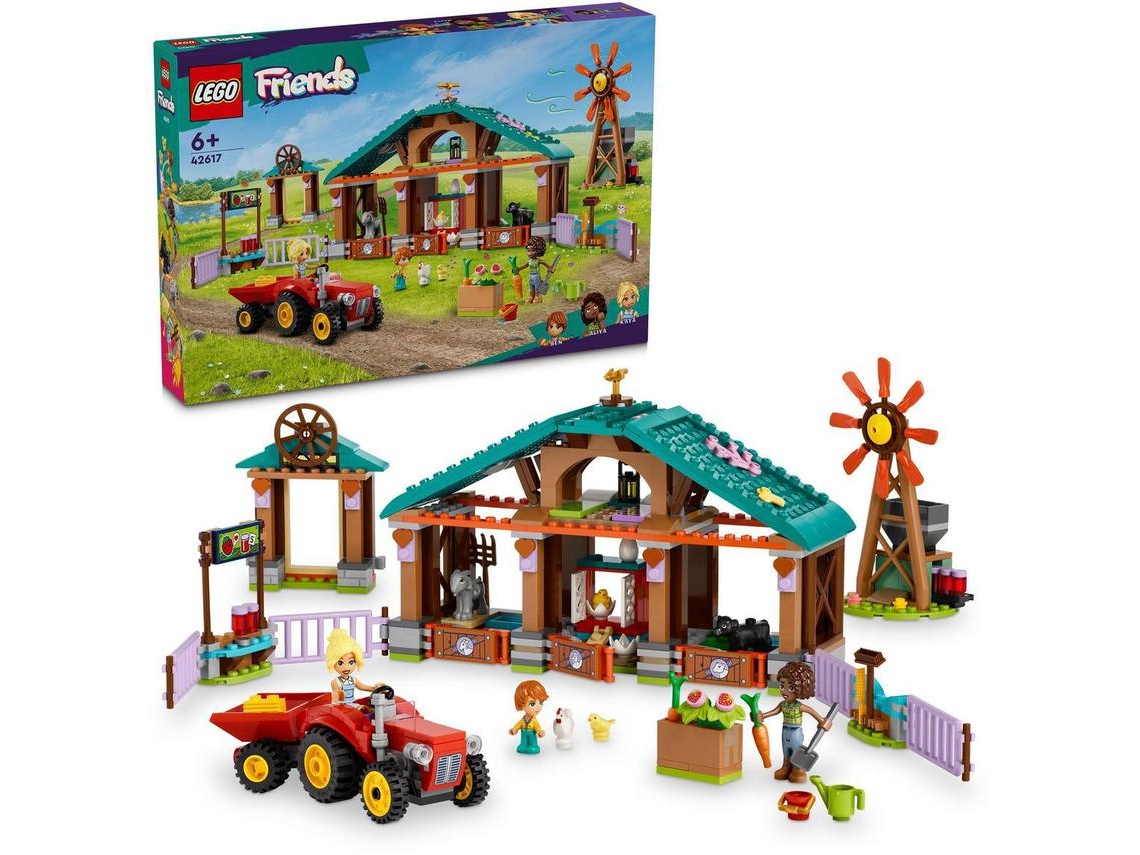 LEGO Friends: Santuário de Animais da Quinta – Set com 8 figuras (489 peças)