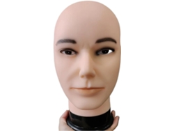 Cabeza De Maniquí De Espuma Para Pelucas, Cabello, Gafas, Joyas, Sombreros, Marrón/beige.