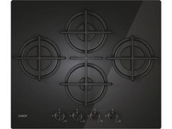 Placa de Gas CANDY CVG6DTB Radiante (Gas Natural - 60 cm - Negro)