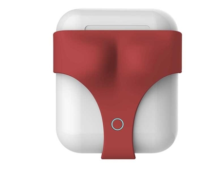 Funda Airpods Funda Airpods-Silicona[Marrón]
