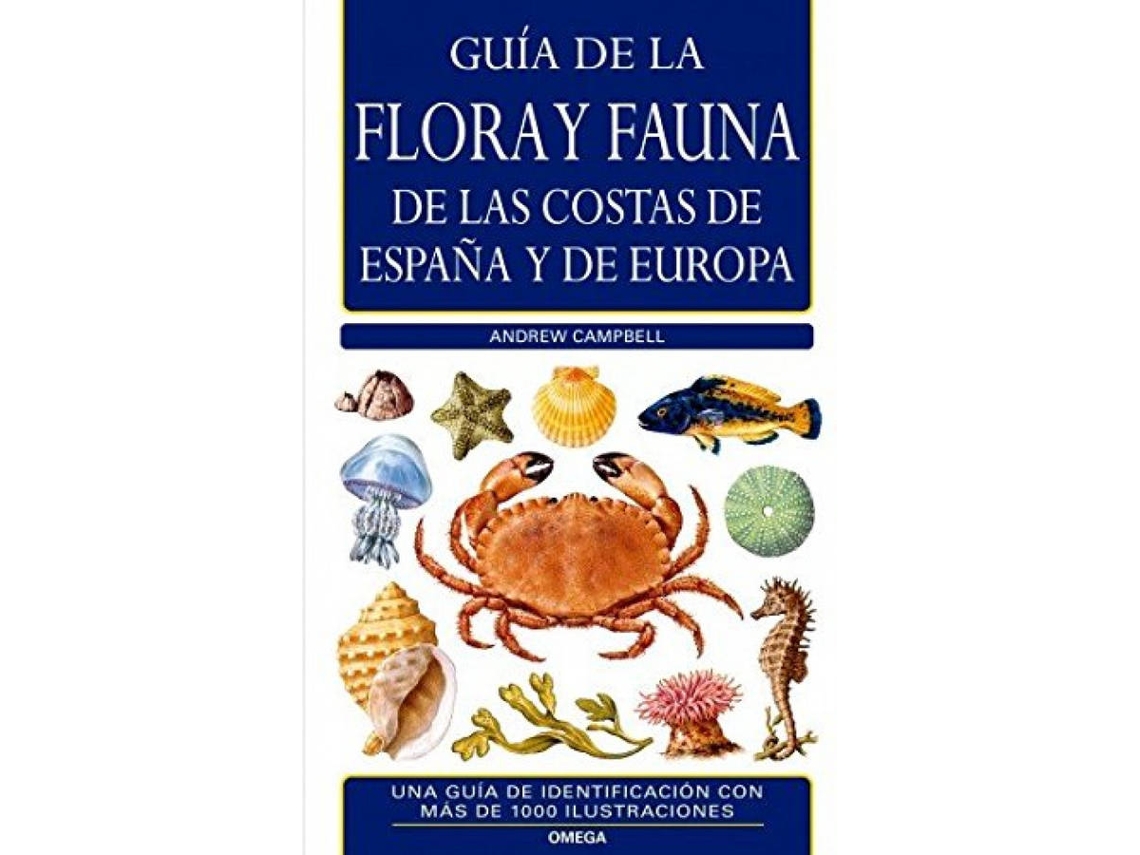 Libro Guía De La Flora Y Fauna De Las Costas De España Y De Europa de Andrew Campbell (Español)