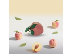Monedero Con Forma De Fruta - Colgante Para Monedero - Melocotón - Aprox. 6x2,5x6 Cm