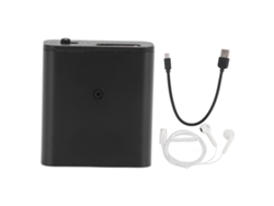 Gravador De Voz Ativado Por Voz Hd Com Cancelamento De Ruído Mini Portátil 32gb Reprodutor Mp3 Q8