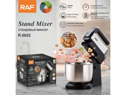 Batidora eléctrica de sobremesa estándar europea: ideal para nata montada, claras de huevo y masas; perfecta para pasteles y repostería.