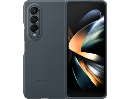 Funda SAMSUNG Z Fold 4 Piel Gris