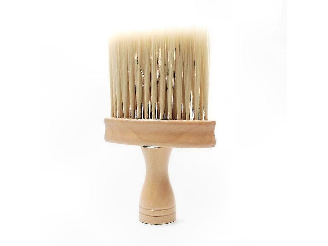 Cepillo para el cabello con cerdas anchas y suaves de nailon y un mango de madera resistente para peinar y cortar el cabello.