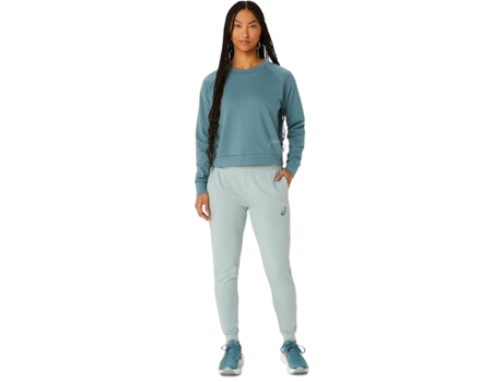 Chándale de Mujer para Fitness ASICS Chándal Big Logo Verde (M)