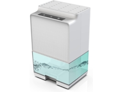 Deshumidificador Chrui con depósito de agua de 1000 ml, apagado automático y luz LED de 7 colores.