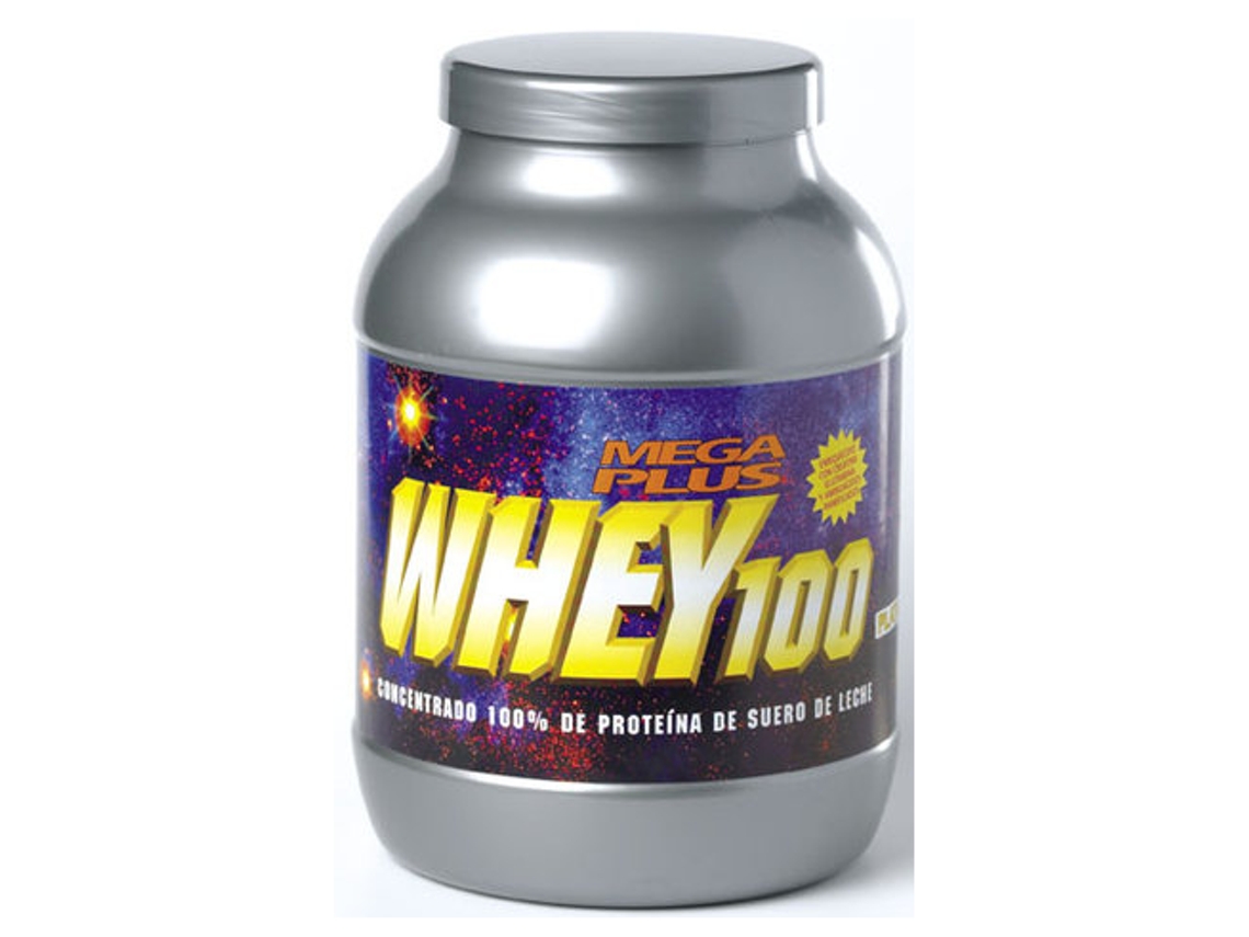 Whey-100 Proteína de Suero 1kg Fresa MEGAPLUS