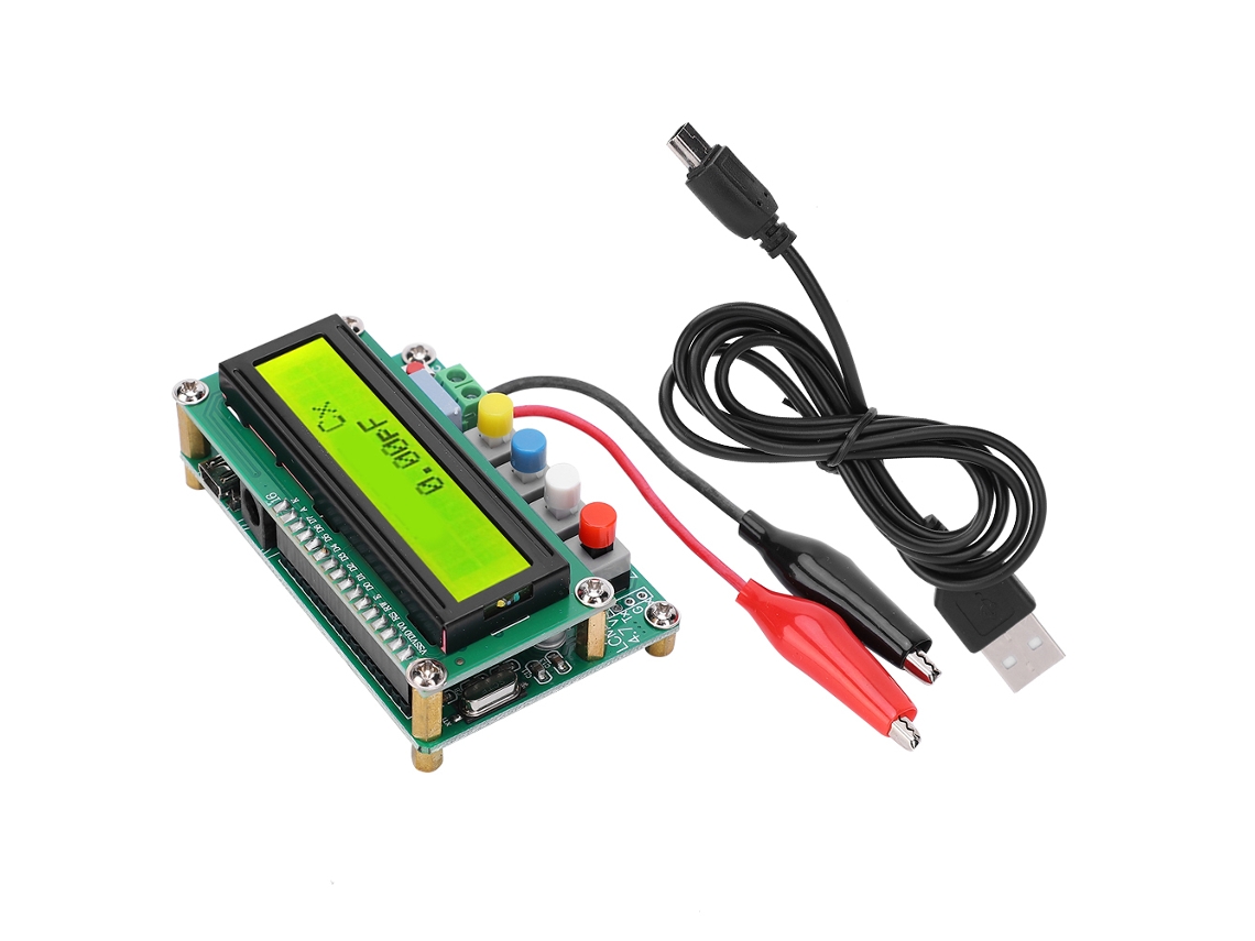 Medidor Digital Multifuncional Profesional De Inductancia Y Capacitancia Lc100a Con Pantalla Lcd