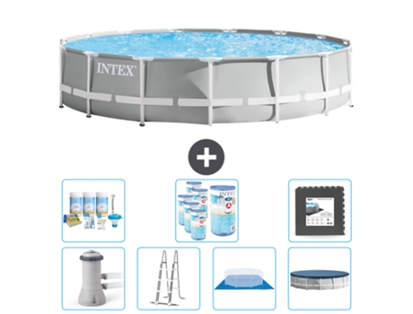 Piscina Tubular INTEX 26724GN-CB43 (14614 L - 457x107cm)