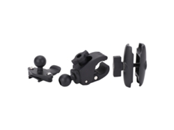Soporte Gps Para Motocicleta Con Brazo De Bola Ajustable De 1 Pulgada Y Abrazadera Para Manillar, Compatible Con Garmin.