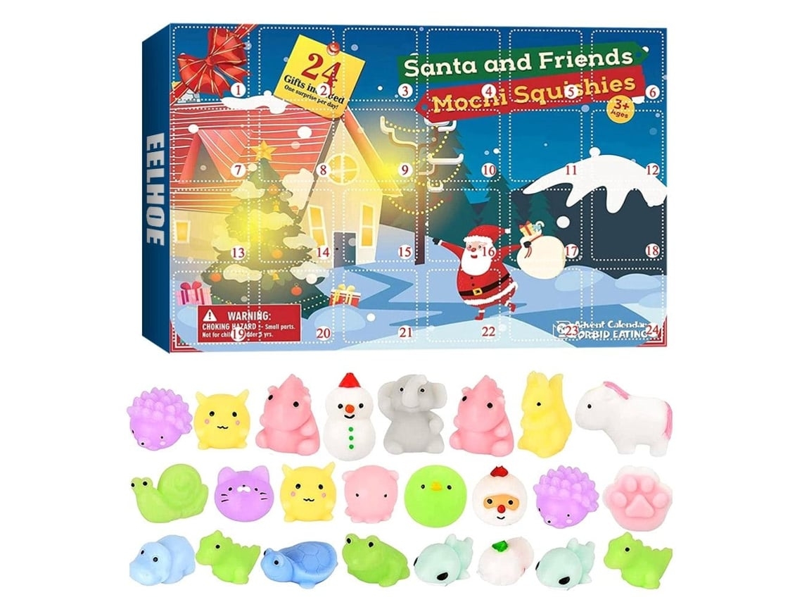 Sets Sorpresa Para La Cuenta Regresiva De Navidad De 24 Días. Juguetes De Rompecabezas Antiestrés. Regalos Para Niños*.