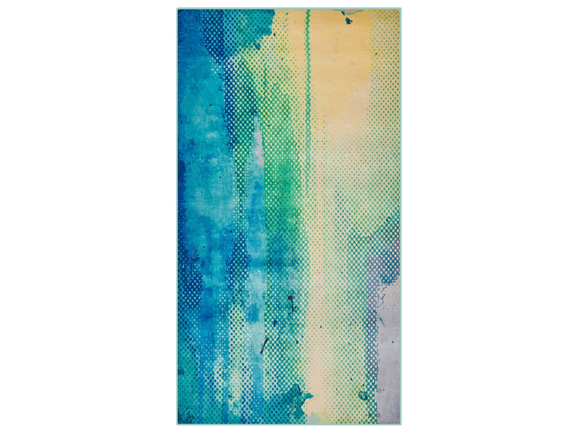 Alfombra de pelo corto BELIANI Susuz de Poliéster Azul 80x150