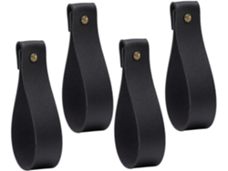 4 piezas de PU para soporte de parada bohemio, elegante, fácil de instalar y duradero Chaberlu