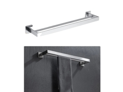 Juego de accesorios de baño, acero inoxidable, barra de toalla negra, 002fw OEM