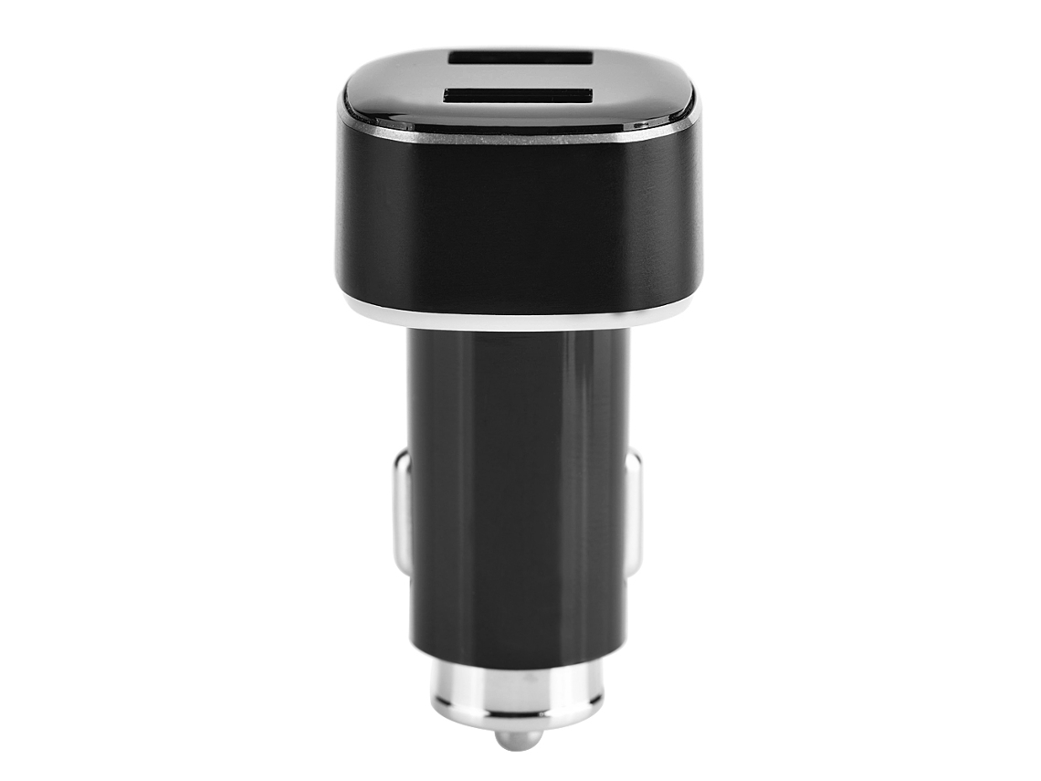 Cargador De Coche (doble Usb Con Luz De Respiración)