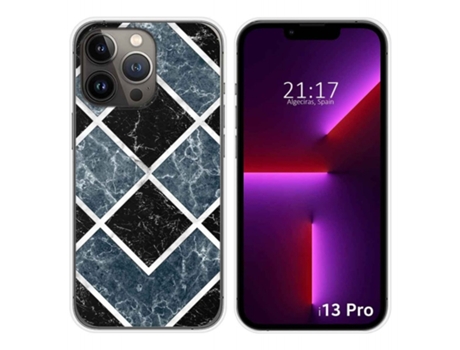 Carcasa iPhone 13 Pro (6.1) TUMUNDOSMARTPHONE Dibujos Multicolor