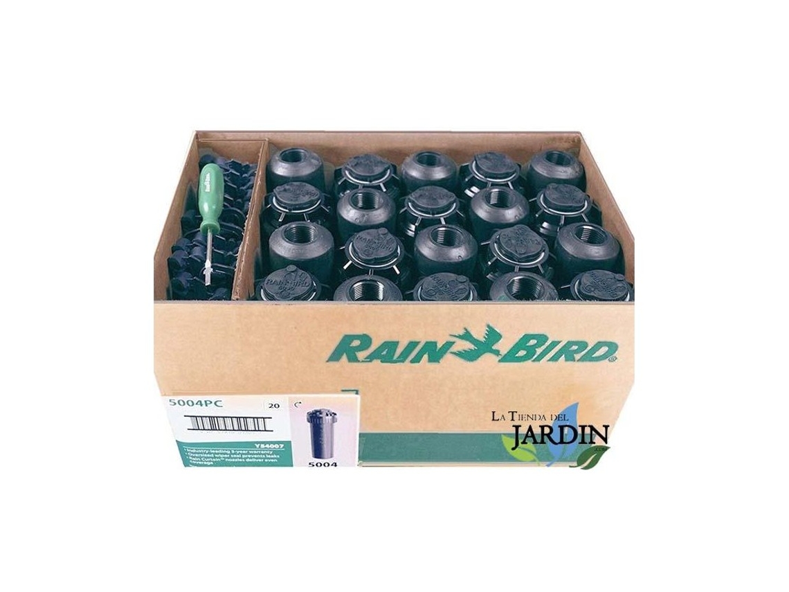 20 X Aspersor 5004Pc RAIN BIRD 3/4 7,6 a 15,2 M 20 Sprinkler Rainbird RAIN BIRD