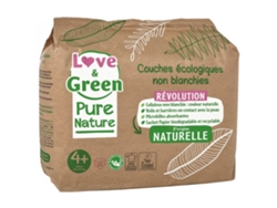 Pañal Ecológicos Pure Nature 35 Talla 4 Maxi 9 a 20 kg LOVE & GREEN
