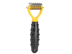 Cepillo de aseo para perros y gatos, con punta para desenredar nudos y recortar el pelo de mascotas de pelo largo.
