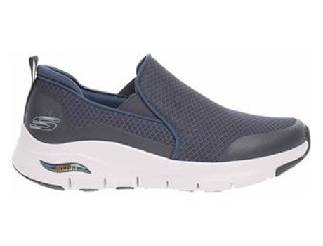 Zapatillas Deportivas SKECHERS Arch Fit Banlin Hombre (Gris - Tejido -44)