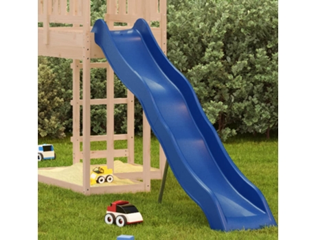 Tobogán Infantil VIDAXL Azul Polipropileno (210x40 cm)
