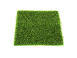 Grama Artificial Interlock Tile Jardim Bonsai Aquário Decoração Diy 15x15cm