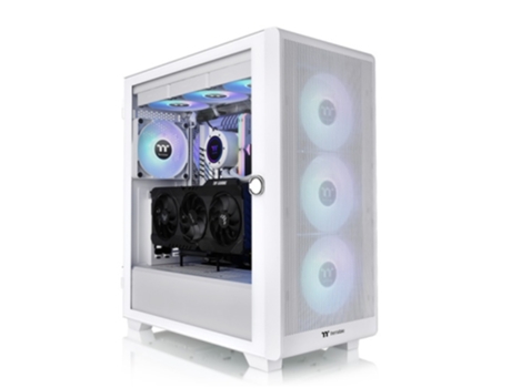 Caja THERMALTAKE S250 Tg Atx 2Xusba 3.2 Argb Sin Fuente Blanco