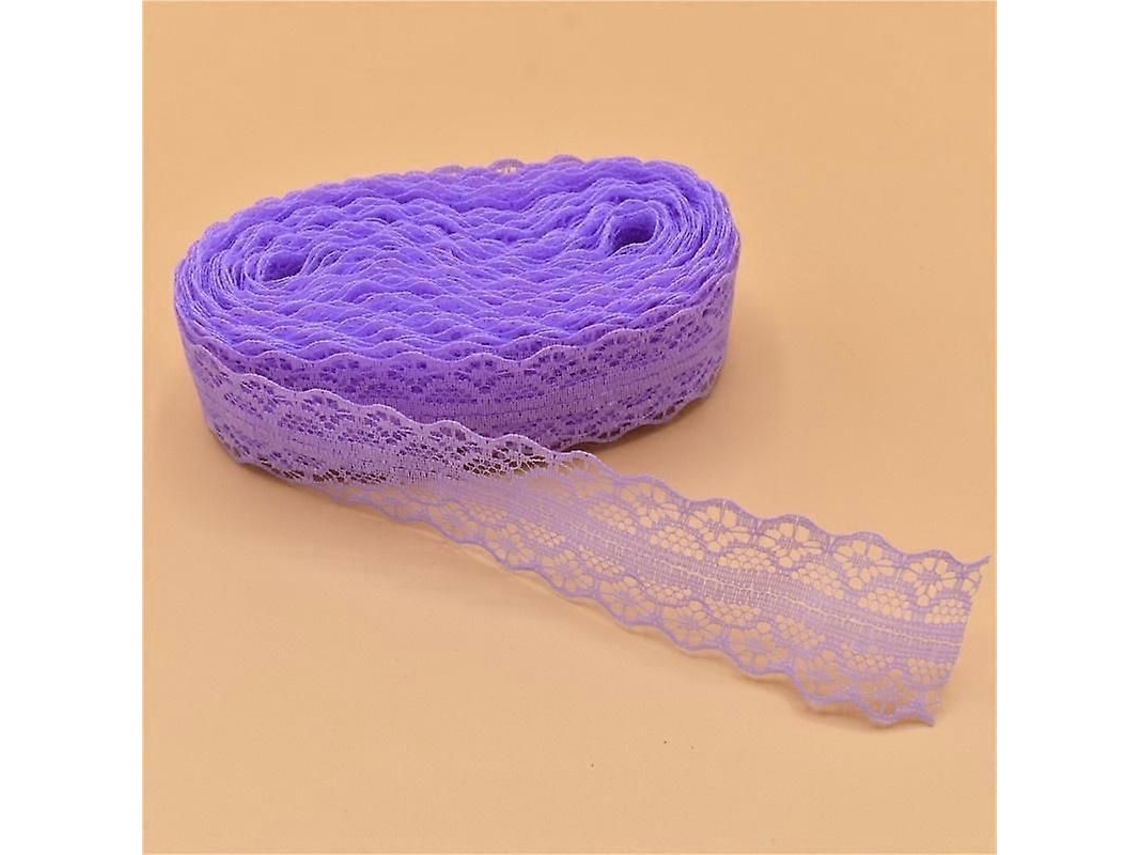 Cinta De Bragas De 10 Yardas, Tela De Bragas Bordada Para Manualidades, Ideal Para Coser, Navidad Y Decoración De Halloween.