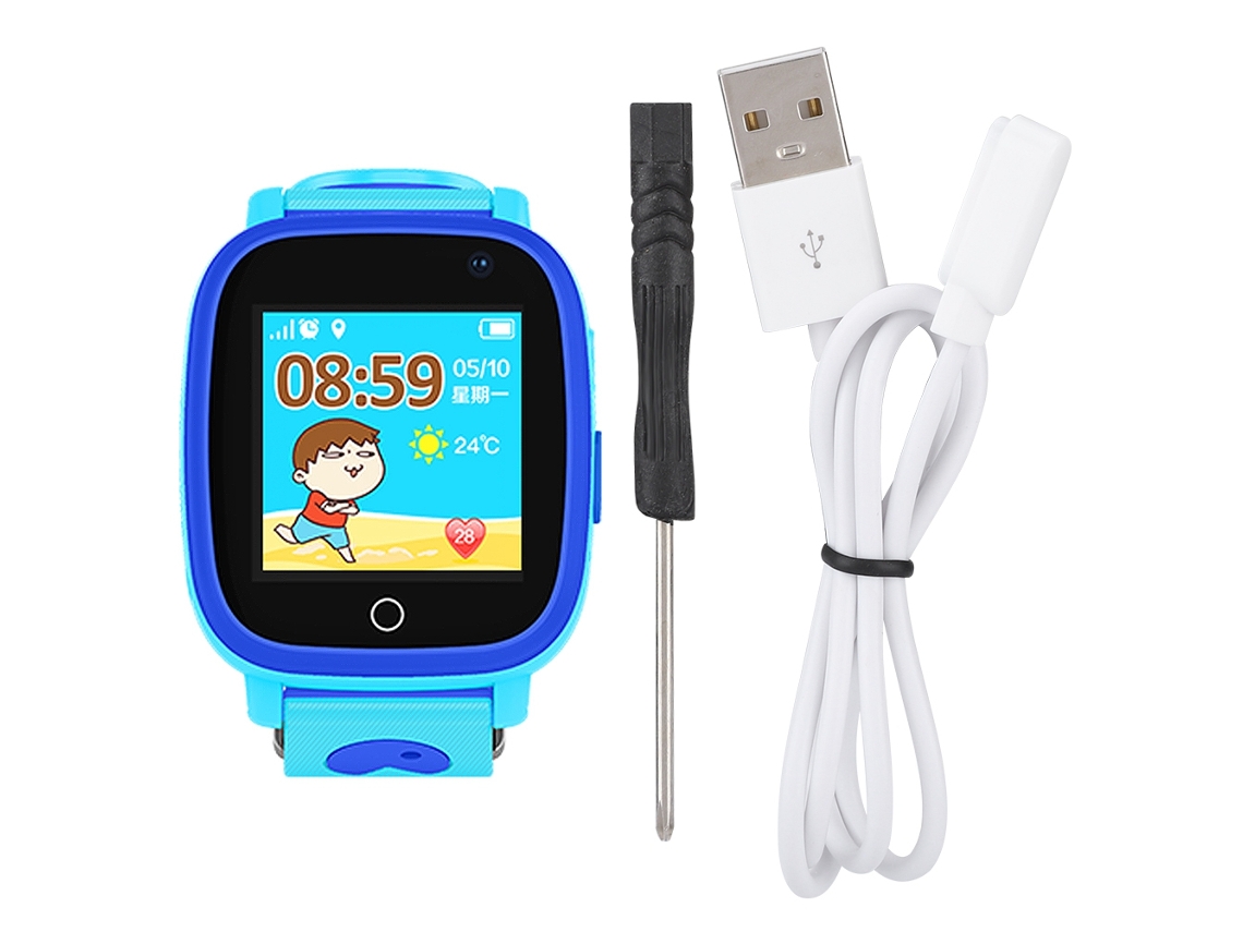 Reloj inteligente EOOCOO para niños (pantalla táctica de 1,44 pulgadas con posicionamiento LBS)