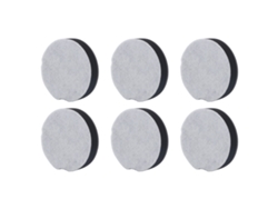 6 Filtros De Algodón Para Aspiradora Bissell Serie 1520, 1604896, Accesorio De Repuesto