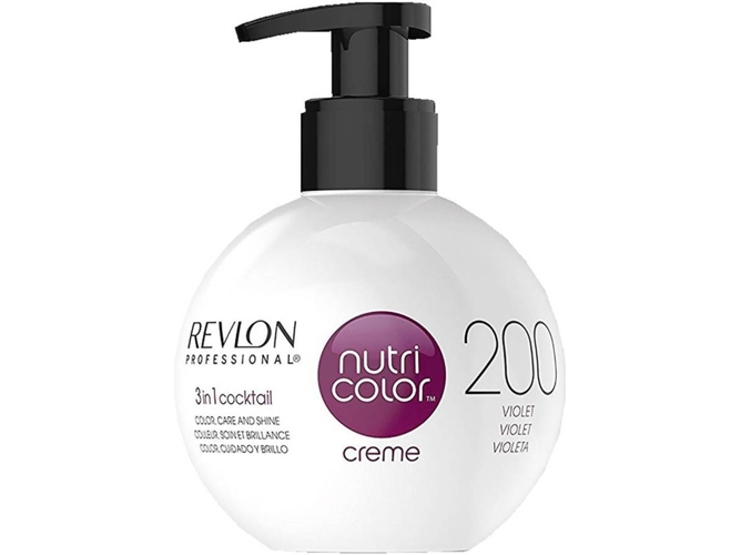 Tinte de Cabello REVLON Nutri Color Creme 200-Violet 2 (70 ml)