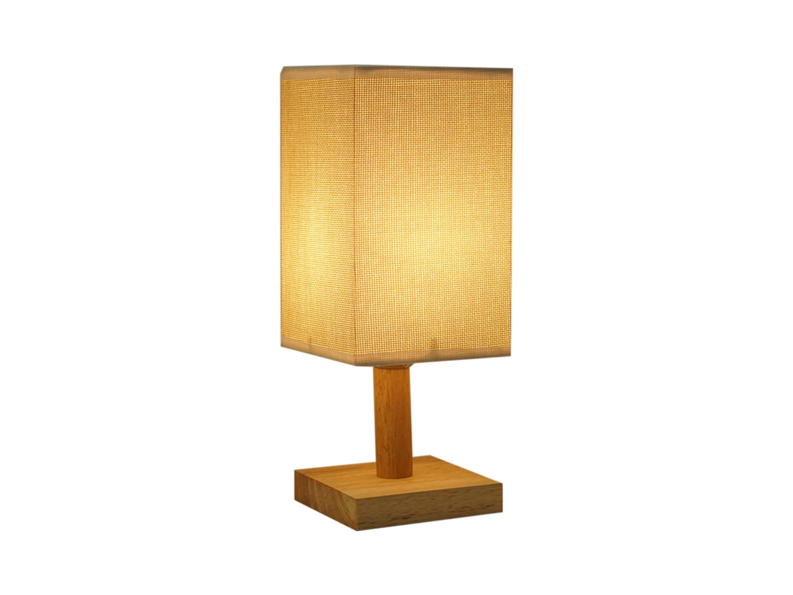 2026-lámpara De Mesita De Noche Con Protección Para Los Ojos Usb Algodón Minimalista Moderna Luz De Lectura Beige Amarillo