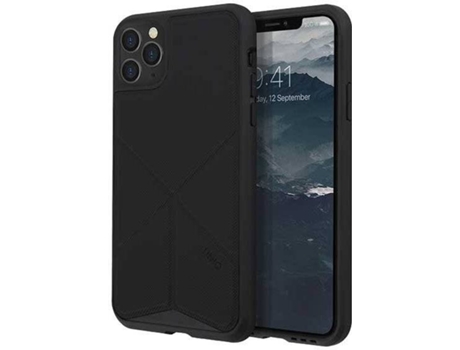 Funda iPhone 11 Pro Max LMOBILE Uniq Transforma Negro