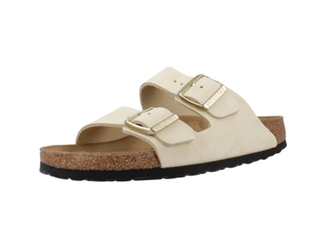 Zapatos de Mujer BIRKENSTOCK Arizona Bs Tecido Beige (41)