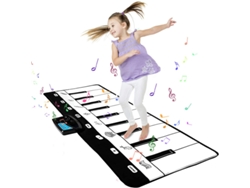 Tapete musical para bebé con piano, juguete educativo multifuncional, 110 x 36 cm, Digitallab