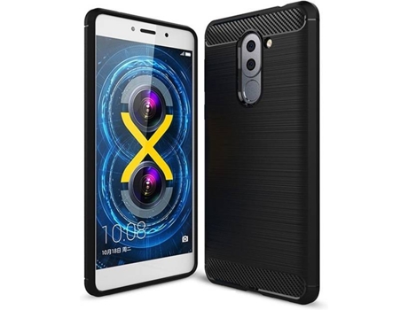 Carcasa Huawei Honor 6X « Huawei Mate 9 Lite Multi4you Gel TPU Carbono Negro